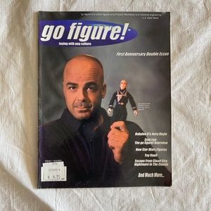 Vintage Go Figure! First Anniversary Double Issue Magazine